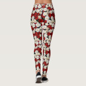 RodeenWitteRozen Leggings (Achterkant)
