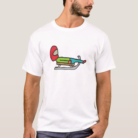 Rodelen T-shirt (Voorkant)