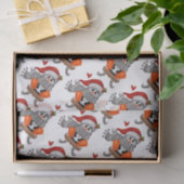 rodelpinguïn tissuepapier (Geschenk)