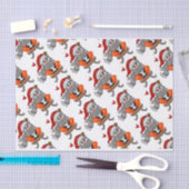 rodelpinguïn tissuepapier (Craft)