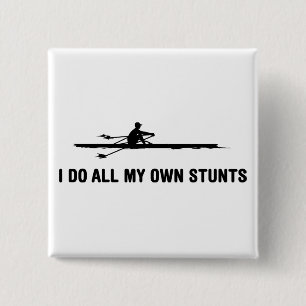 Roden Vierkante Button 5,1 Cm