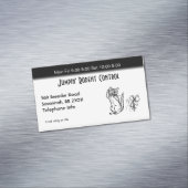 Rodent and Pest Control Business Visitekaartje Magneet (Voorbeeld)