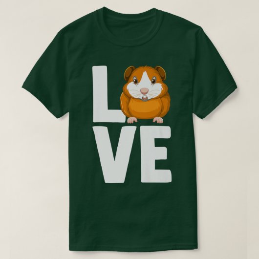 Rodent Cavies Cavy Lovers Guinea Pig Owners Love P T-shirt (Design voorkant)