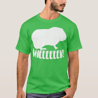 Rodent Cavies Cavy Lovers Guinee Pig Oreders Wheee T-shirt