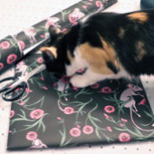 Rodent Floral Pattern Cadeaupapier