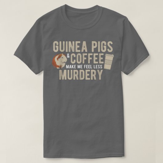 Rodent Guinee Pig T-Shirt (Design voorkant)