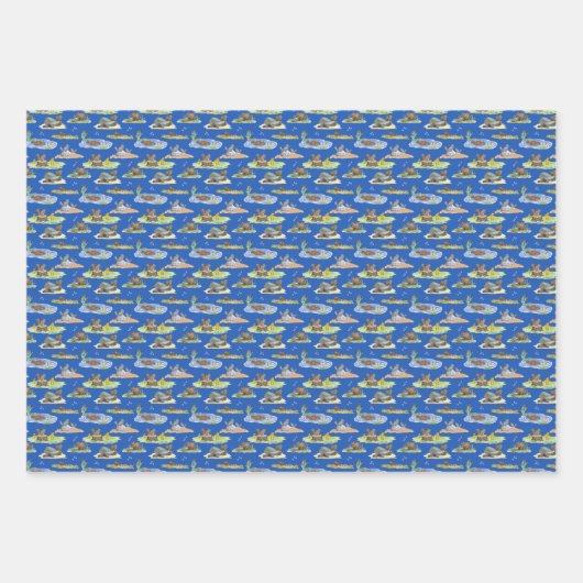 Rodent Toile Inpakpapier Vel (Voorkant)