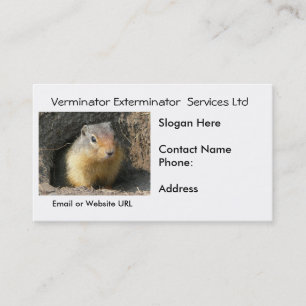 Rodent Vermin Visitekaartje