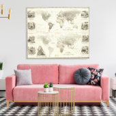 Rodentia, Ruminantia Canvas Afdruk (Insitu (Woonkamer))