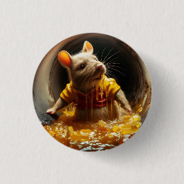 Rodentophobia Winnie de Pooh 1 Ronde Button 3,2 Cm