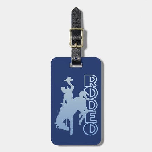 RODEO aangepast bagagelabel (Voorkant verticaal)