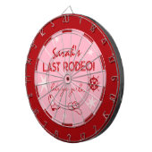 Rodeo BACHELORETTE Feestbord Dartbord (Voorkant Rechts)