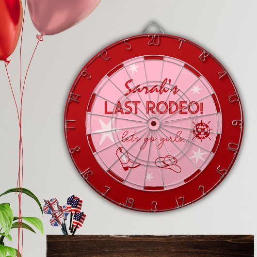 Rodeo BACHELORETTE Feestbord Dartbord