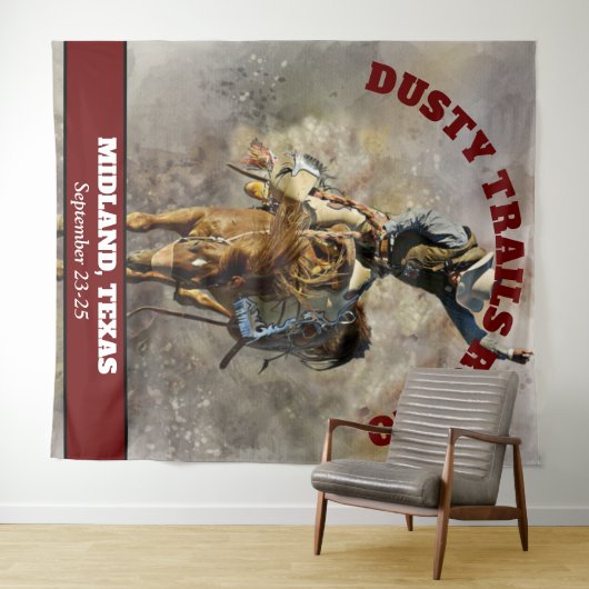 Rodeo Banner Wandkleed (In Situ (horizontaal))