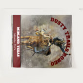 Rodeo Banner Wandkleed (Voorkant (horizontaal))