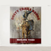 Rodeo Banner Wandkleed (Voorkant)