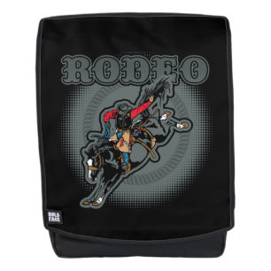 Rodeo Bareback Bronc Rider Rugtassen
