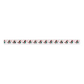 Rodeo Barrel Racer Craft of Gift Wrap Ribbon Grosgrain Lint (Voorkant)