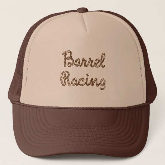 Rodeo Barrel Racing Trucker Pet (Voorkant)