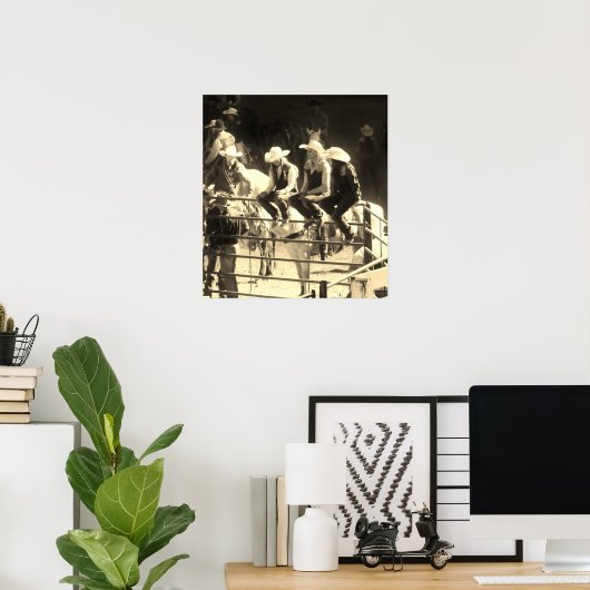 Rodeo Beauties Poster (Thuiskantoor)