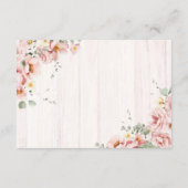 Rodeo Bow Coquette Dank u kaart (Achterkant)