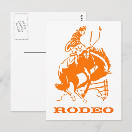  Rodeo Briefkaart (Voorkant / Achterkant)