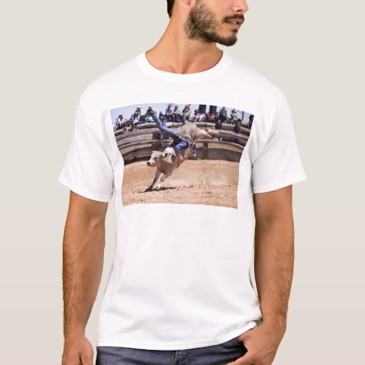 Rodeo Bucking Bull T-shirt (Voorkant)