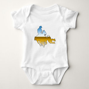 Rodeo - Bull Dogging; worstelen Romper
