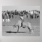 Rodeo Bull Rider, 1940.  foto Poster (Voorkant)