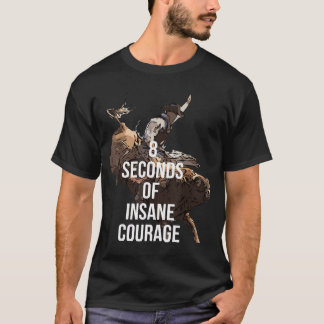 Rodeo Bull Rider 8 Seconden T-Shirt