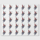 Rodeo Bull Rider Cadeaupapier (Vlak)