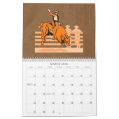 Rodeo Bull Riding Bucking Bronco 2011 kalender (Mar 2026)