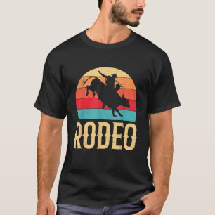 Rodeo Bull Riding Country Cowboy Western R T-shirt