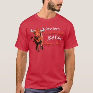 Rodeo Bull Riding Livestock Show Farmer Cattle Koe T-shirt