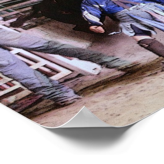 RODEO: BULL RIDING POSTER (Hoek)