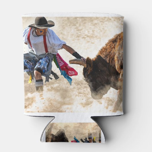 Rodeo Bullfighter Blikjeskoeler (Achterkant)