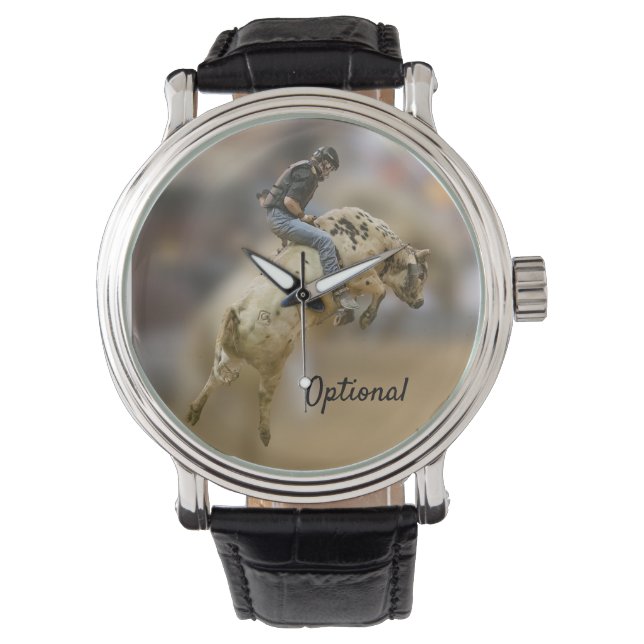 Rodeo Bullriding Horloge (Voorkant)