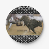 Rodeo Bullriding Paper Bord (Voorkant)