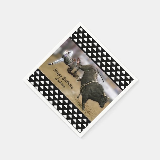 Rodeo Bullriding Servet (Hoek)