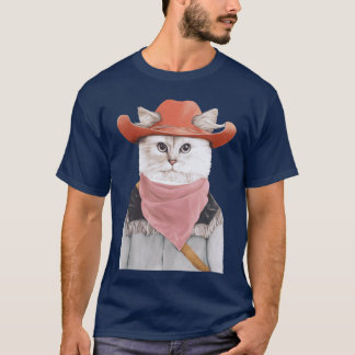 Rodeo Cat girl T-shirt