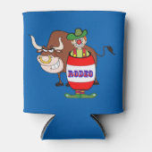 Rodeo Clown en Bull Blikjeskoeler (Voorkant)
