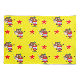 Rodeo Clown En Bull Personaliseer Kussen Hoesje Kussensloop