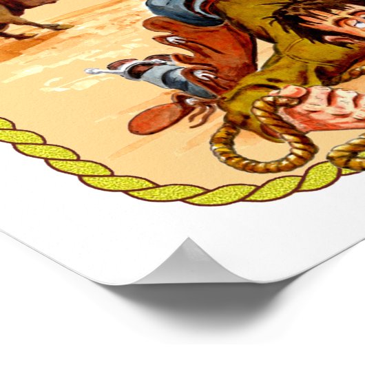Rodeo Clown Print (Hoek)