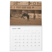 Rodeo Cowboy Agenda Kalender (Jan 2027)