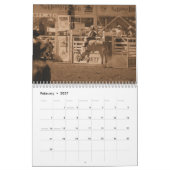 Rodeo Cowboy Agenda Kalender (Feb 2027)