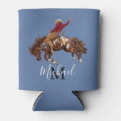 Rodeo cowboy blikjeskoeler (Voorkant)