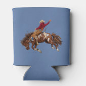 Rodeo cowboy blikjeskoeler (Achterkant)