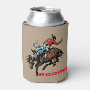 Rodeo Cowboy Bronc Rider Blikjeskoeler