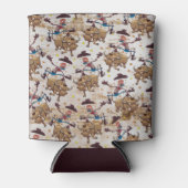 Rodeo Cowboy Bull Riding Country Western Blikjeskoeler (Voorkant)