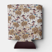 Rodeo Cowboy Bull Riding Country Western Blikjeskoeler (Achterkant)